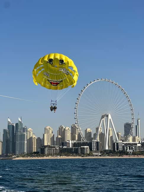 Dubai: Parasailing Experience with Palm, JBR & Marina Views - An In-Depth Look at the Dubai Parasailing Tour