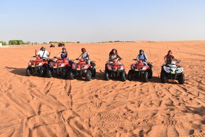 Dubai Premium Red Dunes Safari, Quad Bike, Camels & BBQ - The Guides and Personal Touches