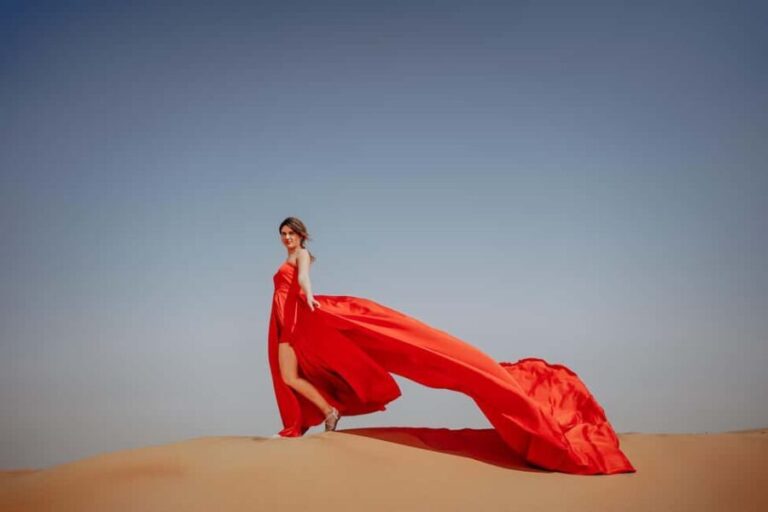 Dubai: Private Flying Dress Photography and Dune Drive Trip - The Practical Details