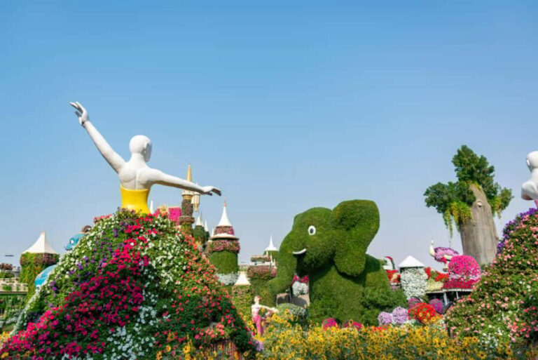 Dubai: Private Miracle Garden & Global Village Trip - What Are the Key Highlights?