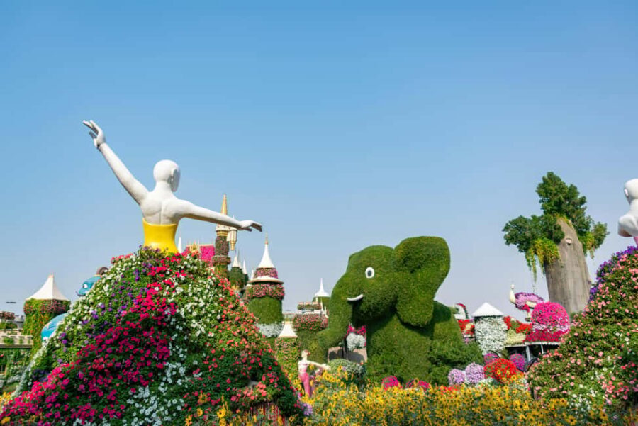 Dubai: Private Miracle Garden & Global Village Trip - What Are the Key Highlights?