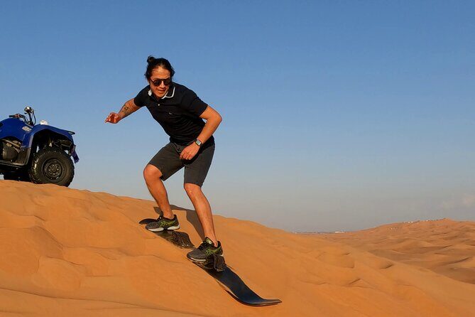 Dubai Red Dune Desert Safari, Buggy Ride & BBQ Buffet Dinner - Sandboarding and Additional Activities