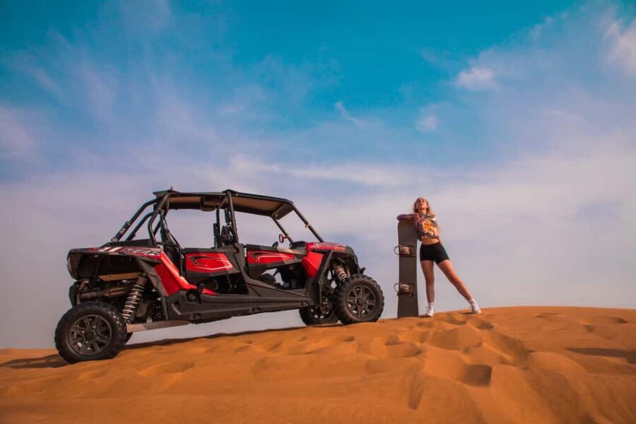 Dubai: Red Dunes Quad Bike, Dune Buggy, Camel & Refreshments - The Itinerary: What You Can Expect