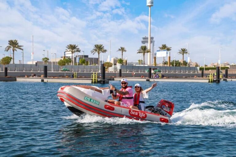 Dubai: Self-Drive Boat Experience for 1 or 2 People - An Overview of the Experience