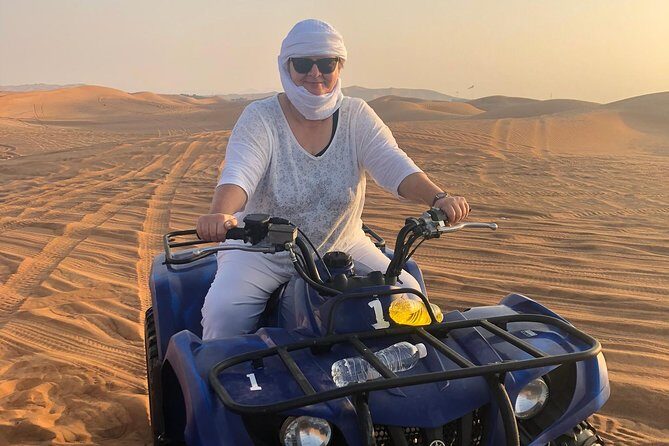Dubai: Unique MORNING Quad Bike Red Dunes Safari - FAQs