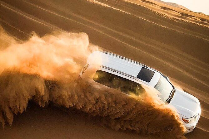 Dubai Unique Sunset Combo: 4WD and Quad Bike Red Dunes Safari - FAQs