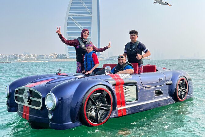 DUBAI: VIP Style - 4 seater Jet Car Tour + Free Coffee - The Experience in Detail