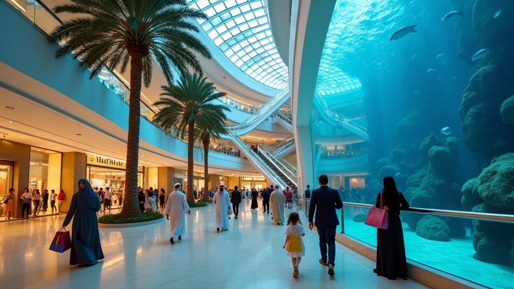 dubai mall shopping and entertainment