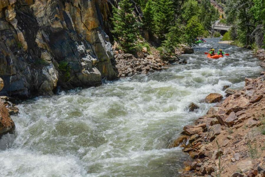 Dumont: Whitewater Rafting Experience near Denver