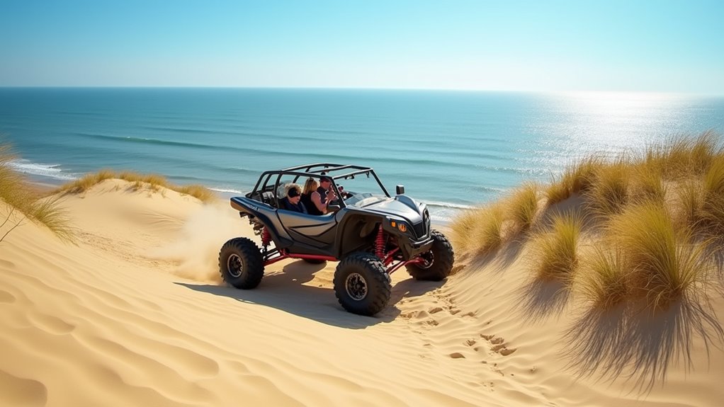 dune tours with historic shacks
