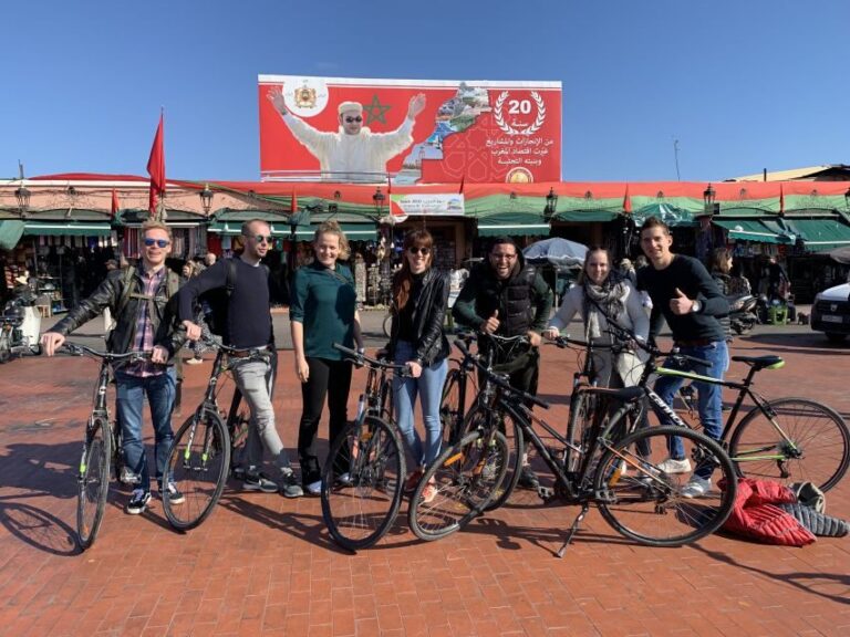 Dutch-language cycling tour through Marrakech. - The Route and Highlights in Detail