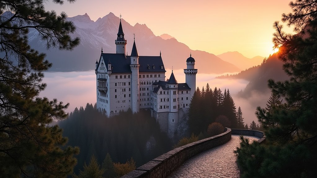 early morning castle tour