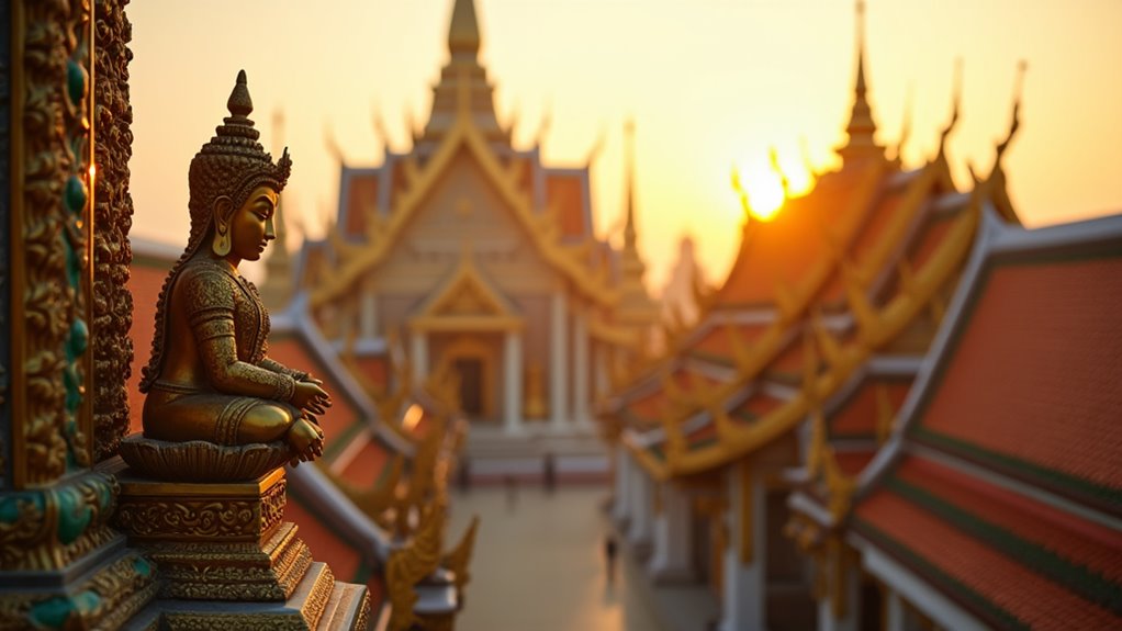 early morning palace visit