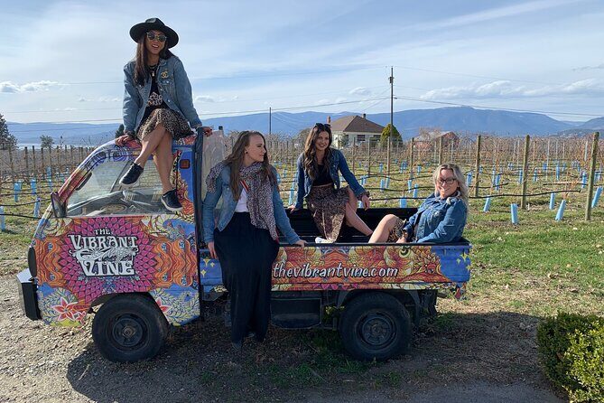 East Kelowna Half Day Wine Tour- Incl. Tasting Fees & Guide Grat! - The Transport and Group Size