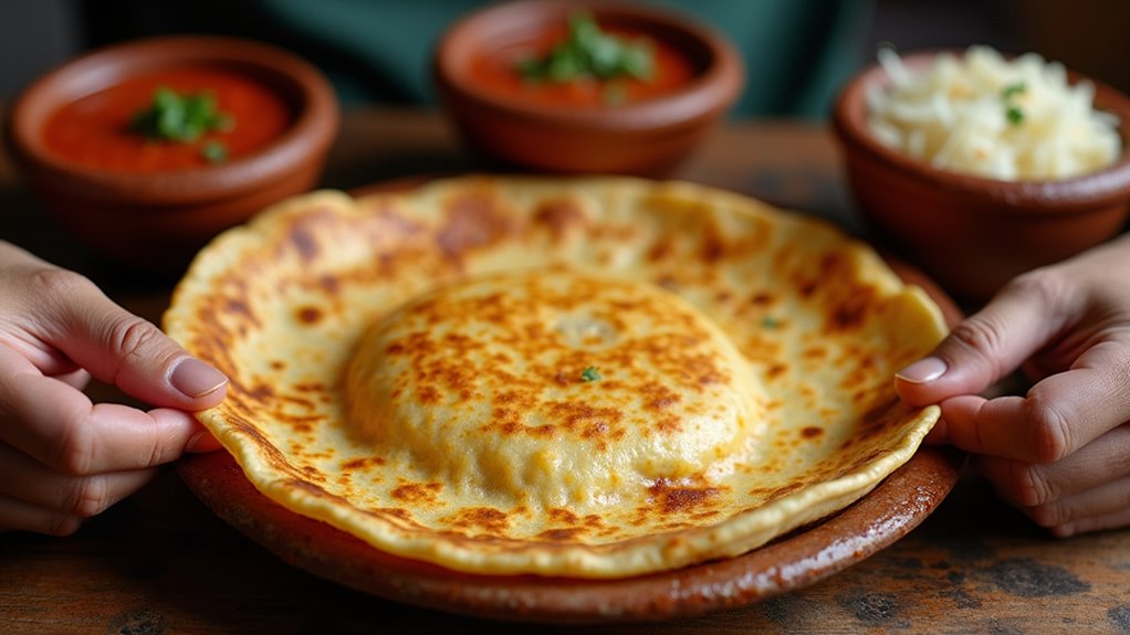 eat authentic salvadoran pupusas