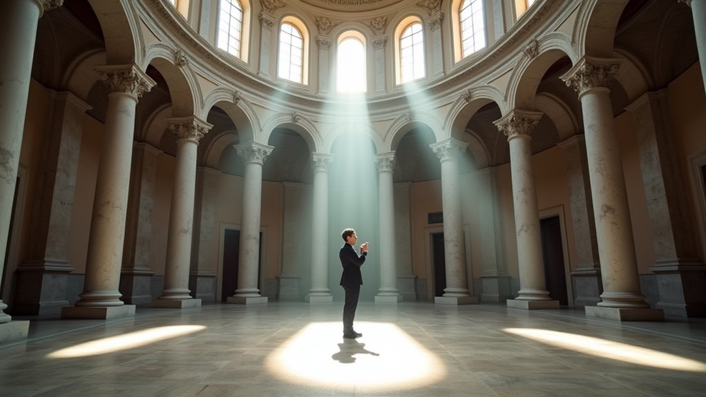 echoes in baptistery s circular space