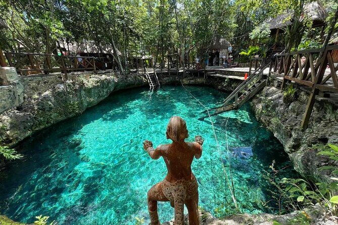Eco Day! Cenote Zemway & Cenote Zacil Ha with Lagoon From Cancun - A Thorough Review of the Tulum Adventure Experience