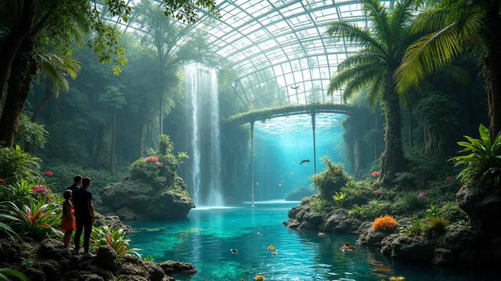 ecosystems rainforest coral reef
