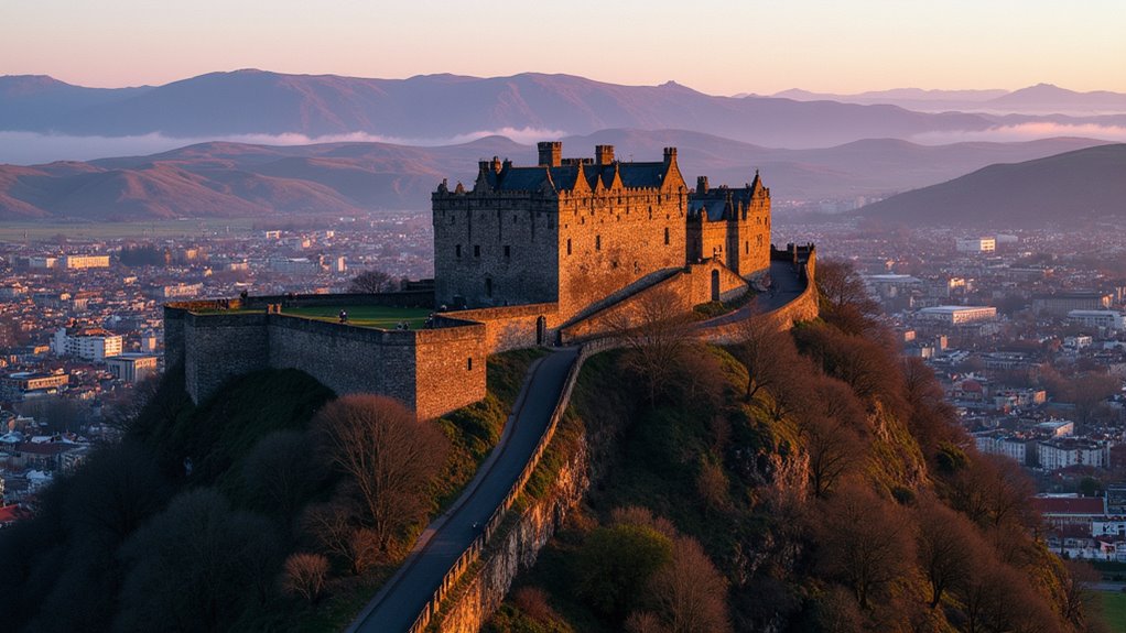 edinburgh castle rock trip
