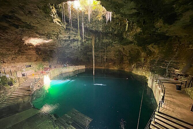 Ek Balam and Cenote Express Tour - Refreshing Swim at a Tranquil Cenote