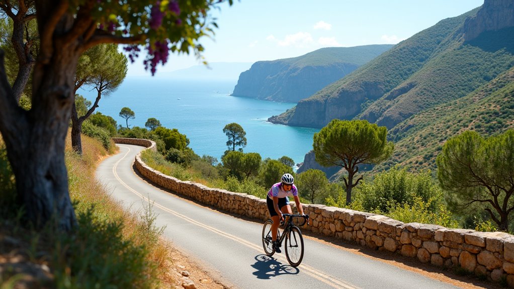 elba coastal vineyard cycling
