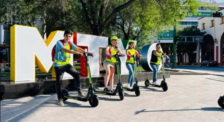 "Electric Scooter tour" in Monterrey down town with guide - What Makes This Tour Stand Out?