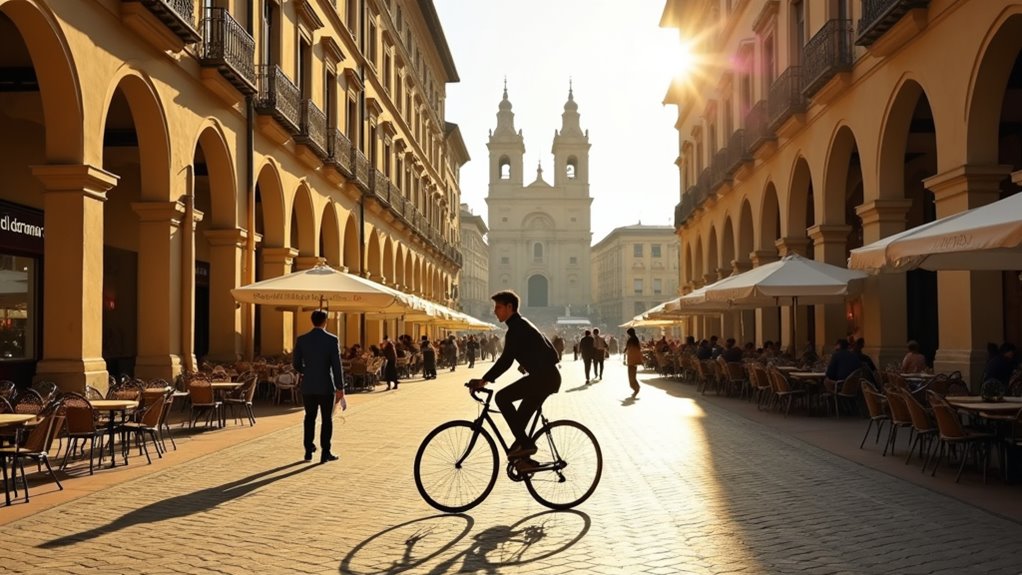 elegant baroque squares and palaces