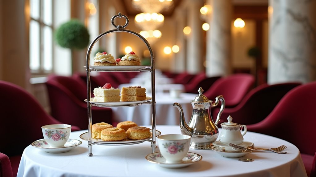 elegant victorian afternoon tea
