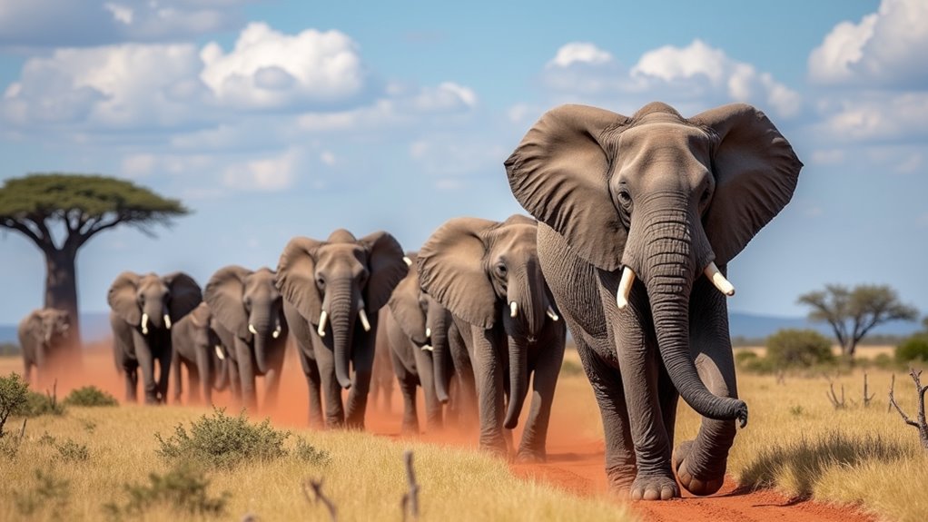 elephant walking safaris experience