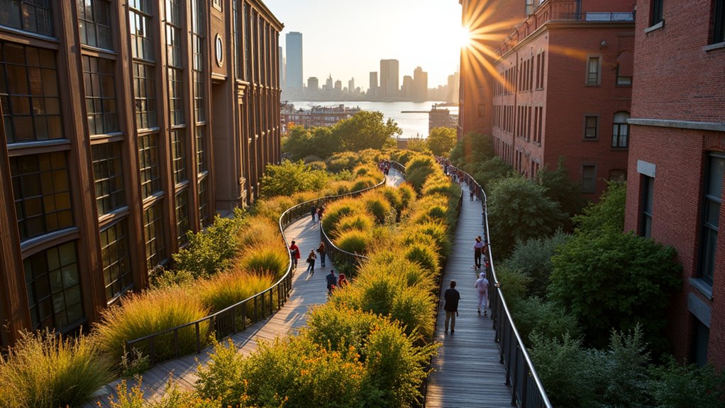 elevated urban park tour