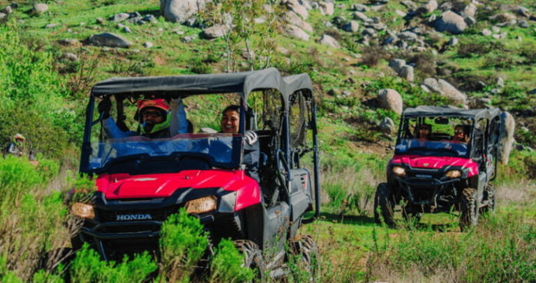Ensenada: UTV Side by Side Rental - The Highlights of the Route