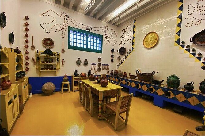 Entrance to Frida Kahlo Museum with Written Guide - Digital Guide and Additional Context