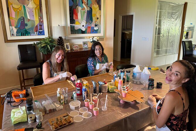 Epoxy Resin Cheese Board Art Class - Who Will Love This Experience?