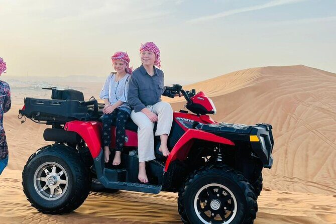 Evening Desert Safari with Quad Bike, Camel Ride & BBQ Dinner - The Itinerary in Detail