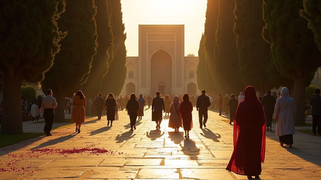 evening at hafez s tomb