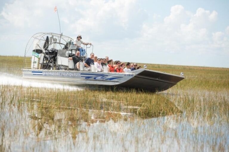 Everglades: Sawgrass Park Day Time Airboat Tour & Exhibits - Authentic Perspectives from Visitors