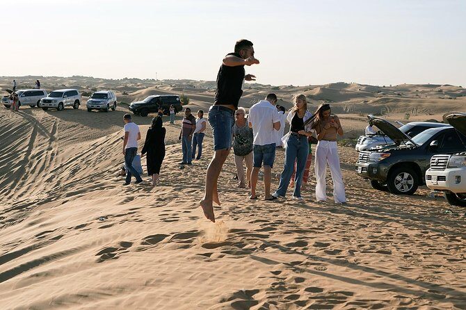 Exclusive Sunrise Desert Safari with Camel Ride Sand Boarding Dune Bashing - What’s Included and What’s Not