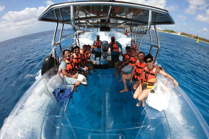 Excursion to Reefs in a transparent boat from Cancun - Detailed Breakdown of the Itinerary