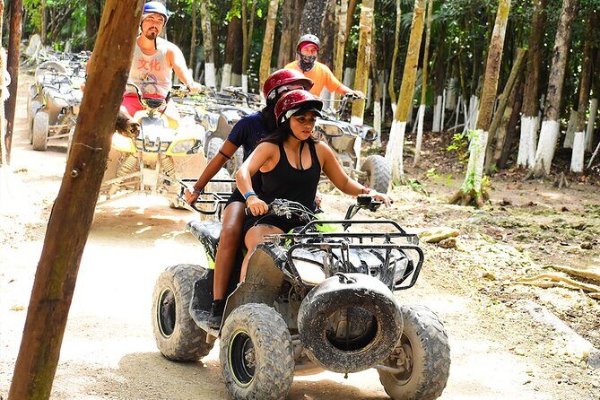 Experience ATV (shared) Ziplines & Cenote with Lunch from Cancún - The Itinerary: What to Expect