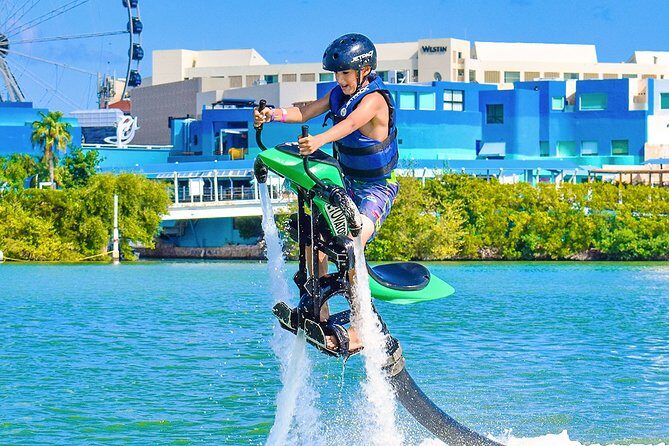 Experience the JETOVATOR water activity in CANCUN. Equipment included - The Itinerary and Experience Breakdown