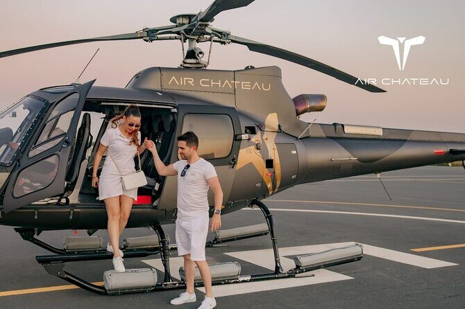 Experience thrilling Helicopter Ride in Dubai with Transfers - Breaking Down the Itinerary