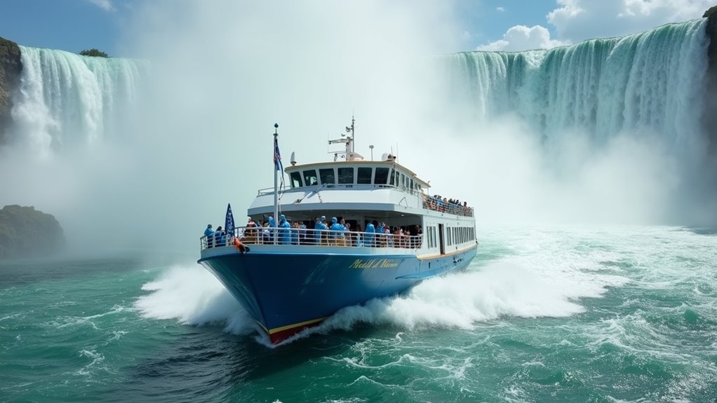 experience niagara falls boat tour