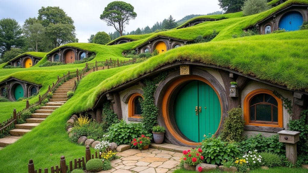 explore hobbit holes bag end
