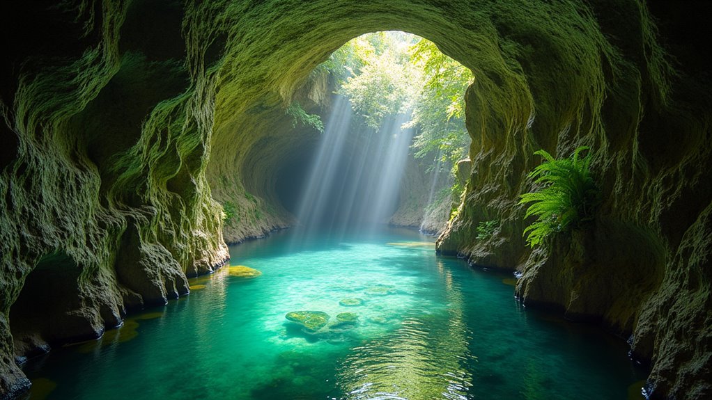 exploring the secret spring tunnel