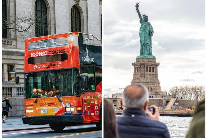 Express Sightseeing Bus Tour with Statue of Liberty Cruise Combo - What to Expect During the Boat Cruise