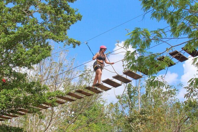 Family ATV Cenote Five Zip Lines Photos Taco Lunch Tequila Taste - What the Tour Doesnt Include