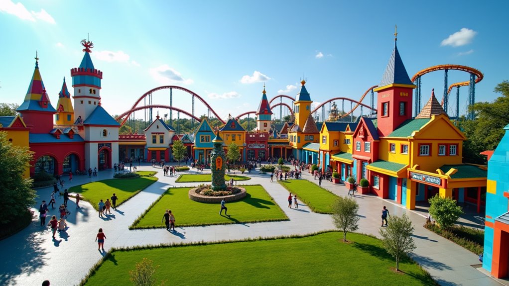 family friendly lego theme park