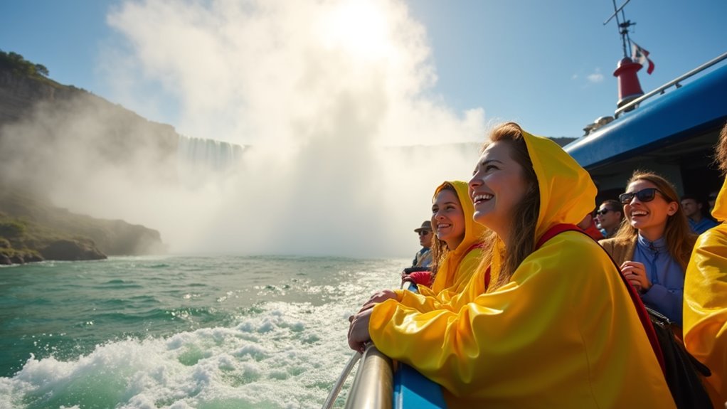 feel niagara falls boat tour