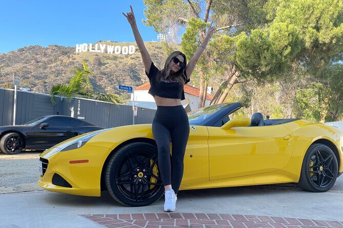 Ferrari "California T" Private Tour to Hollywood Sign View Point - The Itinerary — What You Can Expect