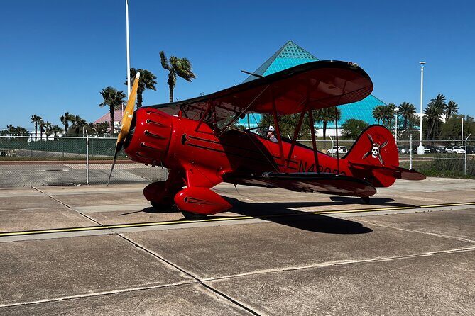 First Mate Open Cockpit Biplane Ride in Galveston - Who Will Love This Tour?